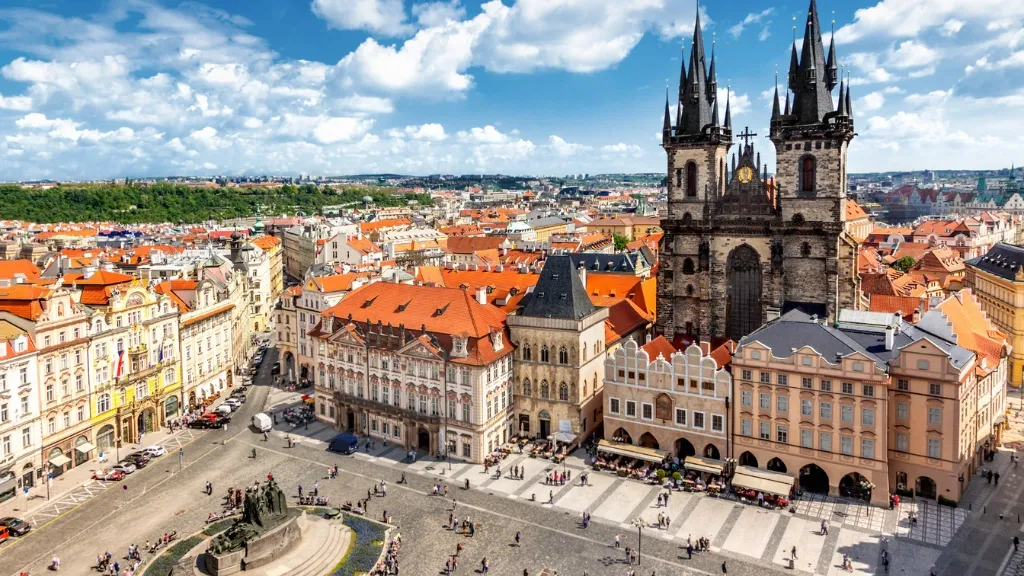 Photo — Prague vue de haut