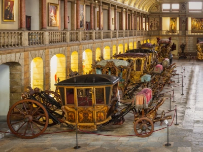 Intérieur du Musée National des Carrosses