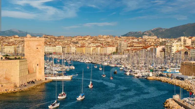 Vue panoramique de Marseille